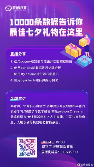 737 关注 439529 粉丝 4004 微博 江苏传智播客教育科技股份